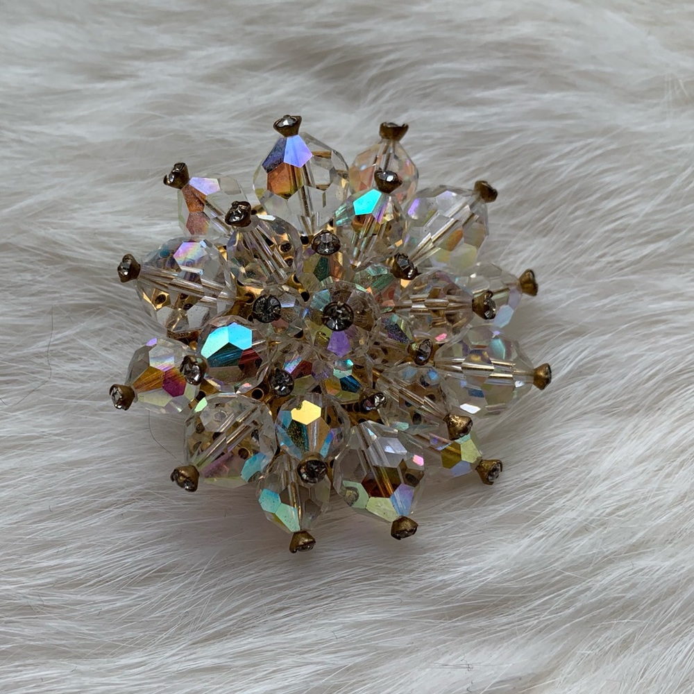 Iridescent Vintage Brooch